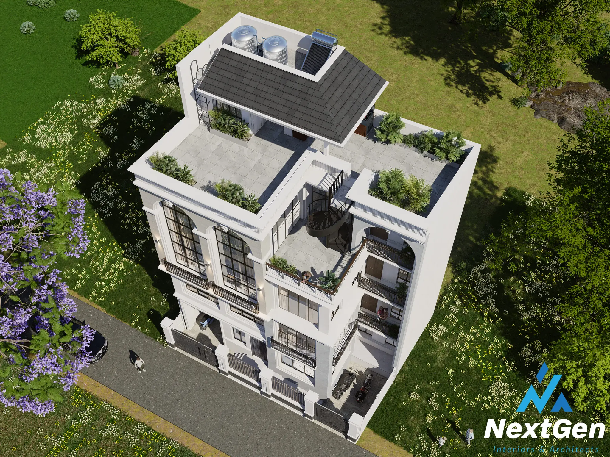 nayapati residence architecture design nepal